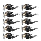 NEW $209 Privacy Door Lock Doorknobs Handle 10PK
