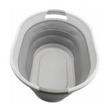 $46 SAMMART 28L Oval Collapsible Laundry Basket