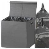 $46 Double Laundry Hamper with Lid