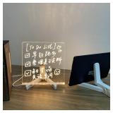 NEW $30 Light Up Dry Erase Board