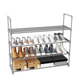 HOMEFORT 4-Tier Shoe Rack