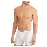 New $75 Polo  Men's Mid-Rise Boxer White Small
