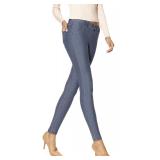(M)HUE Women's Essential Denim Leggings
