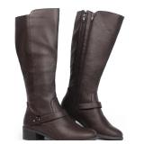 NEW $70 SZ9.5 Womenï¿½s Double Zipper Riding Boots