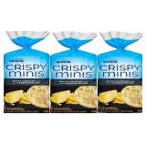 NEW 3PK Crispy Minis Gluten-Free White Cheddar