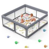 $59 Baby Playpen(Grey)