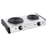 USED $130 Cast-Iron Double Burner