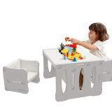 $160 BanaSuper Kid's Table and 2 Chairs Set