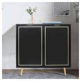NEW $210 Mid Century Buffet Cabinet