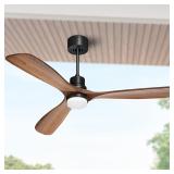 NEW $180 52' Ceiling Fans with Light