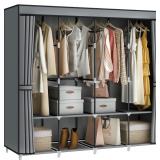 NEW $65 67 Inch Portable Closet Wardrobe