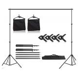 $80 (10x10ft) Photo Backdrop Stand Kit
