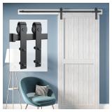 NEW $92 6.6FT Single Barn Door Hardware