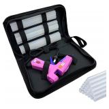 NEW Hot Glue Gun w/30 Glue Sticks & Case