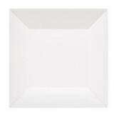 2Pcs Dinner Plate, White, 14 Square