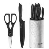 NEW $40 7-Piece Kitchen Knife Set