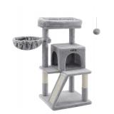 $90 Cat Tree, Multi-Level Cat Tower