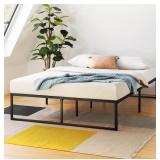 $148 (F) 14 Inch Metal Platform Bed Frame Black