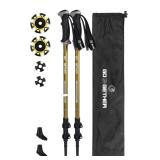 NEW $31 Trekking Hiking Poles Yellow 2PK