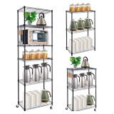 MISSING $80 2-in-1 6 Tier Shelving Unit