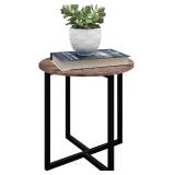NEW $55 47cm Round Coffee Table