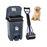 $75 Outdoor Dog Poop Trash Can Dog