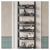 NEW $91 6 Tier Over The Door Pantry Organizer