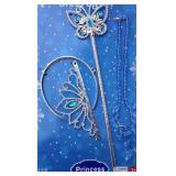 NEW Cinderella Wands Crown Necklace Set of 3