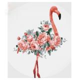 NEW Flamingo Flower Acrylic Oil Painting Kit