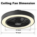 Used $284 Ceiling Fan with Light, 22 inches