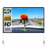 $110 Projector Screen with Stand 120 inch