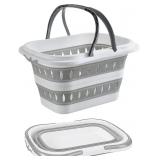 NEW $50 Collapsible Laundry Basket