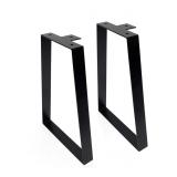 $55 (16') Trapezoid Metal Table Legs - Set of 2