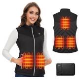 NEW $135 (M) Heated Women's Vest w/5V Battery