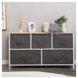 NEW $90 (39.4x21.7') 5-Drawer Nightstand