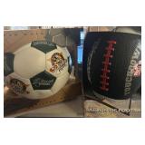 NEW DISNEY ATHLETICS SOCCER BALL & Football