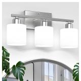 NEW $75 (18') 3-Light Vanity Light Fixture