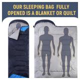 NEW-$37 Sleeping Bags, 84x 31 inch