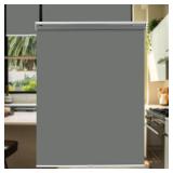 $52 24'x72' Gray Roller Blackout Blind