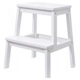 $90 Grey Wooden Step Stool