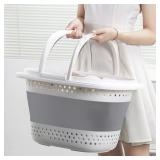 NEW $91 Collapsible Laundry Basket