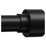 NEW-$35 Black Curtain Rods