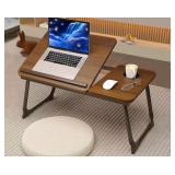 $55 (21.7') Brown Laptop Desk