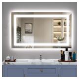 NEW $250 LED Mirror for Bathroom 40x24in