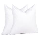 $80 Down Feather Pillow Inserts 26 x 26in