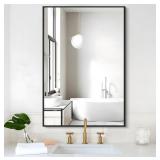 NEW-$96 Wall Mirror 24 x 32 inch