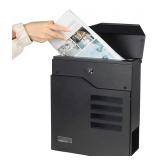$52 Locking Mailbox Wall Mounted