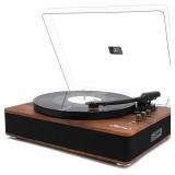 $141 Wireless Turntable with Built-in Speakers