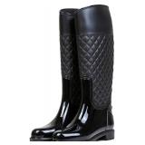 NEW-$36 7.5 size Women's Rain Boots Waterproof