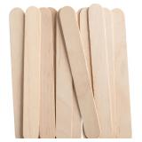 2pk 100 count Jumbo 6 Inch Wooden Popsicle Sticks